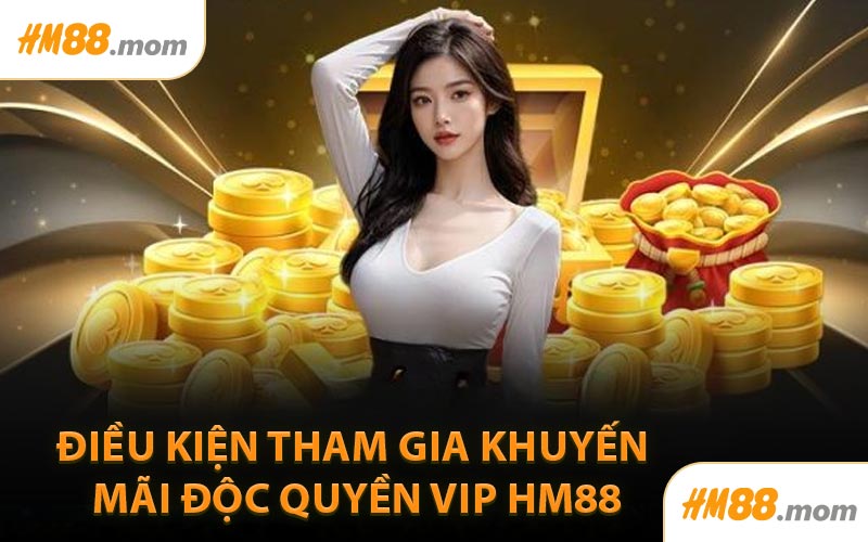 Điều kiện tham gia khuyến mãi độc quyền VIP HM88