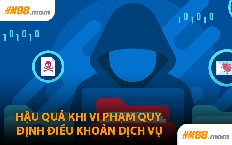 Hậu quả khi vi phạm điều khoản dịch vụ